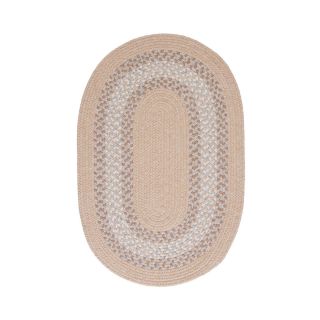 Oak Valley Reversible Braided Oval Rugs, Oatmeal