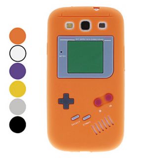 Vintage Game Style Protective Soft Silicone Case for Samsung Galaxy S3 I9300 (Assorted Colors)