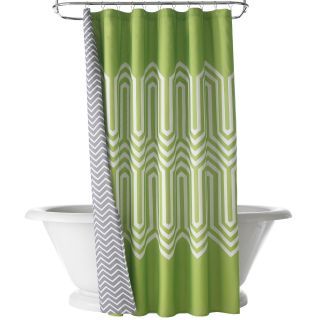 HAPPY CHIC BY JONATHAN ADLER Charlotte Shower Curtain, Green