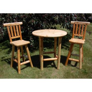 Adirondack Bistro Table and Chair Set   L508 AMBER OUTDOOR