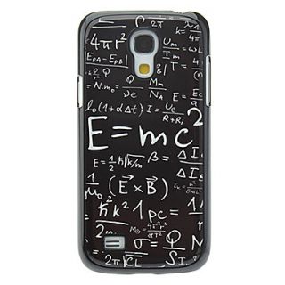 Formula Pattern Aluminum Hard Case for Samsung Galaxy S4 mini I9190
