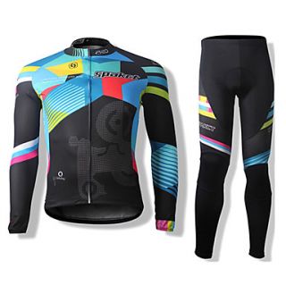 SPAKCT Grasse PolyesterPolyamide Cycling Long Sleeves Suits(Tops Pants)