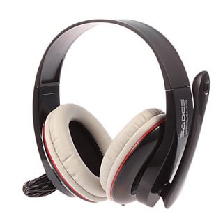 SADES SA 701 USB2.0 7.1 Sound Effect Over Ear Gaming Headphone with Mic and Remote for PC