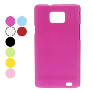 Dull Polish Hard Case for Samsung Galaxy S2 I9100 (Assorted Colors)
