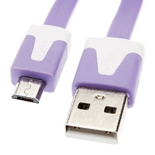 USB Charging Flat Cable for Samsung Mobile Phone
