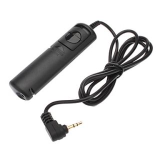 RS3001 Wired Shutter Release for Canon EOS30/300D/Pentax K10D/K20D/Samsung GX 1L More (1M Cable)