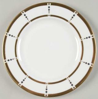 Lenox China Sapphire Sophisticate Salad Plate, Fine China Dinnerware   Embossed