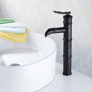Traditional Bamboo Joint Oil rubbed Bronze Finish Bathroom Sink Faucet
