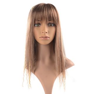 Capless High Quality Synthetic Corn Hot Golden Hair Wigs