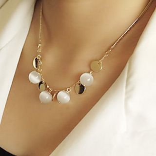 Bohemian fashion opal necklace N459