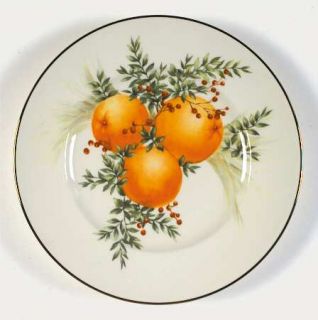 Lenox China Williamsburg Boxwood & Pine Accent Luncheon Plate, Fine China Dinner