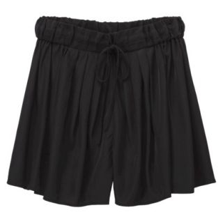 Mossimo Womens 5 Drapey Shorts   Black L