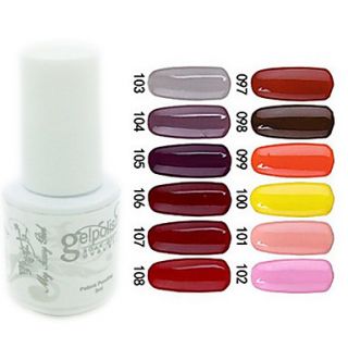 Sequins UV Color Gel Nail Polish No.97 108 (5ml, Assorted Colors)