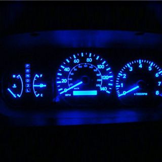 8x T10 194 168 501 4 smd 3528 LED Car Light Bulb Blue