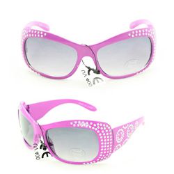 Kids K5066 Purple Plastic Fashion Sunglasses