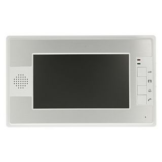7 Inch Color TFT LCD 420 Lines Video Door Phone with 2 TO 1
