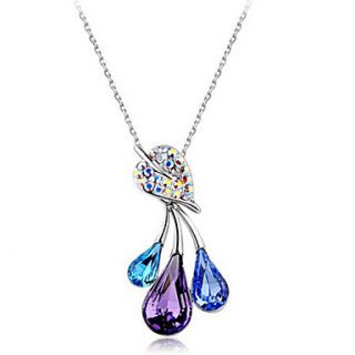 Charming Alloy With CrystalColorful Rhinestone Womens Necklace(More Colors)