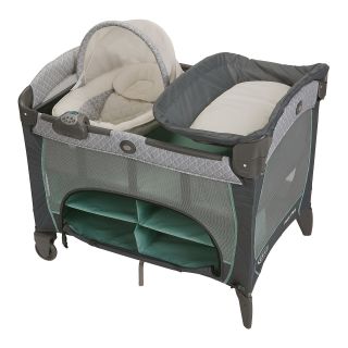 Graco Pack n Play Playard w/ Newborn Napper Station DLX   Manor