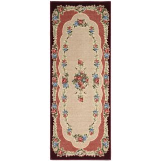 Rosewood Washable Runner Rugs, Blue