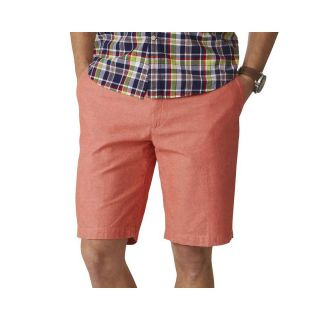 Dockers Perfect Flat Front Shorts, Red, Mens