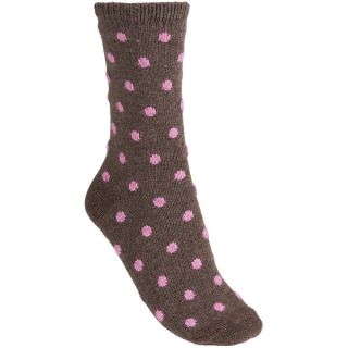b.ella Swiss Dot Socks   Wool Cashmere (For Women)   COCOA (5/10 )