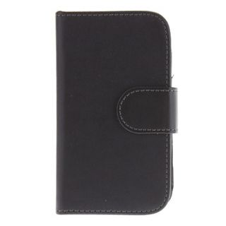 PU Leather Flip Open Case Cover with Card Slots for Samsung Galaxy S3 Mini I8190