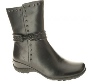 Womens Spring Step Vermont   Black Leather Boots
