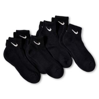 Nike 6 pk. Quarter Socks   Boys, Black, Boys