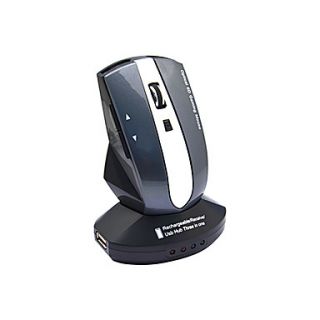 M 011G Rechargeable 2.4G Wireless Mouse with USB Hub