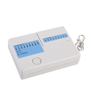 Multi functional Cable Tester for RJ45, RJ11 and USB BNC