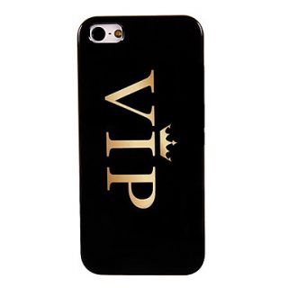 Crown Vip Glossy Hard Back Case for iPhone 5/5S