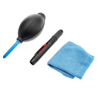 Cleaning Maintance Care Tool Set for Digital Camera (3 Piece Pack)