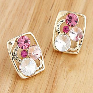 Attractive Alloy With Rhinestone Womens Earrings