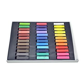36 Colors Hair Color Pastel Chalk