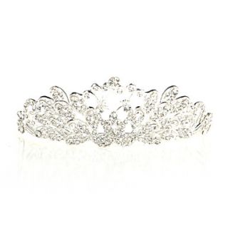 Sophisticated Alloy Tiaras With Rhinestone For Wedding/Special Occasion