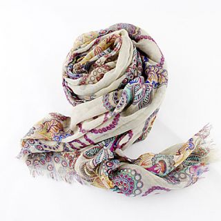 Fashion Floral Print Scarf