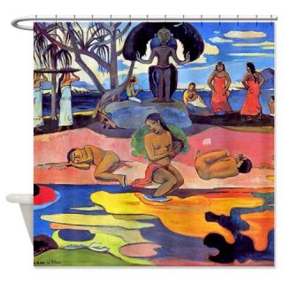  Paul Gauguin   Day of the God Shower Curtain  Use code FREECART at Checkout