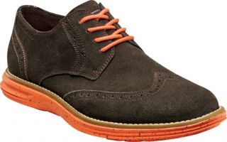 Mens Stacy Adams Armstrong 53391   Brown Suede Brogues