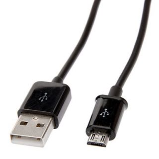 USB 2.0 A Male to Micro USB B 5Pin Data Sync Charger Cable for Samsung Galaxy S4 i9500/i9505 and HTC One M7, etc