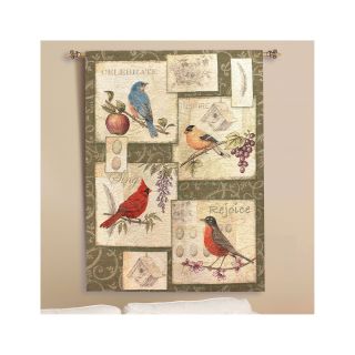 Songbirds Hanging Wall Tapestry
