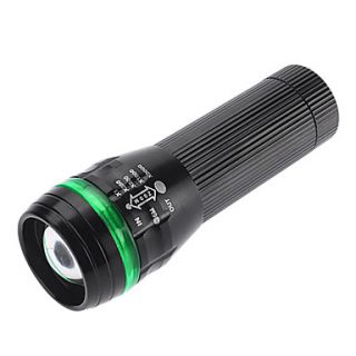 Small Sun ZY L29 3 Mode Waterproof Adjustable Zoom Cree LED Flashlight(240ML,1x18650,Black)