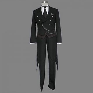 Black Butler Sebastian Michaelis Tuxedo Suits Cosplay Costume