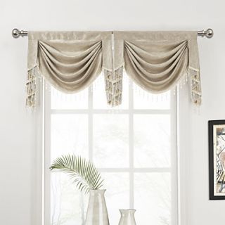 Classic Curve Waterfall Valance 27Wx26L (One Piece)