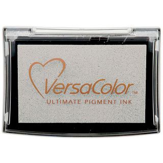 Versacolor Cement Ink Pad (Cement Acid freeNon toxicFad resistantSuperior pigment inkUnique hinged lidDimensions 1.87 inch x 3 inch pigment inkpadConforms to ASTM D 4236Imported )
