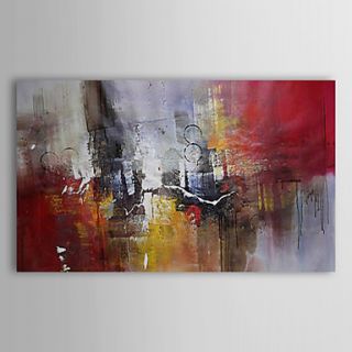Hand Painted Oil Painting Abstract Rain With Stretched Frame 1311 AB1122