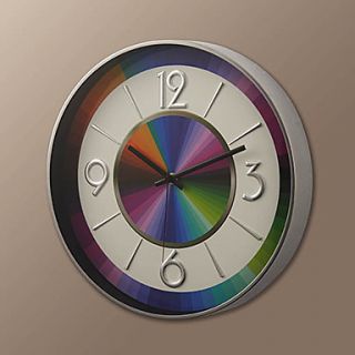 14H Modern Rainbow Style Wall Clock