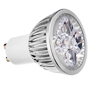 GU10 4W 3000K Warm White Light LED Dimmable Spot Bulb (220V)