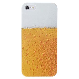 Special Design Cool Beer Pattern Protective Hard Case for iPhone 5/5S
