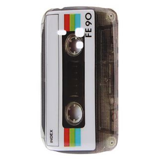Cassette Pattern Hard Back Cover Case for Samsung Galaxy S3 Mini I8190