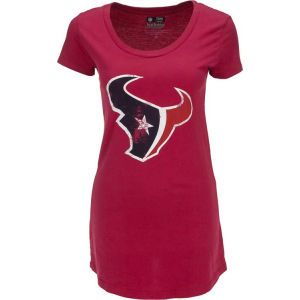 Houston Texans NFL Womens Soft Hand Scoop Neck T Shirt